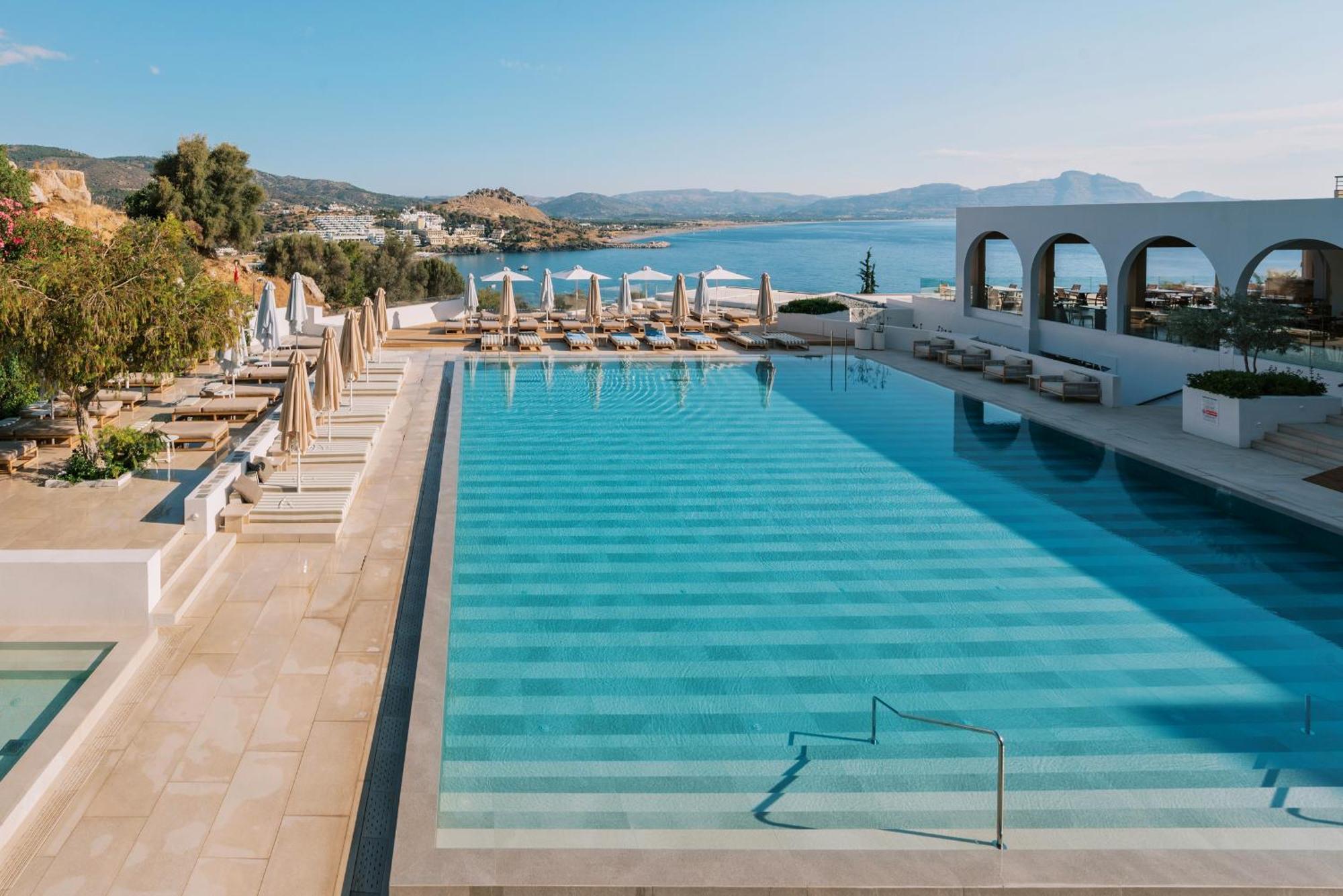 Lindos Mare, Seaside Hotel Buitenkant foto